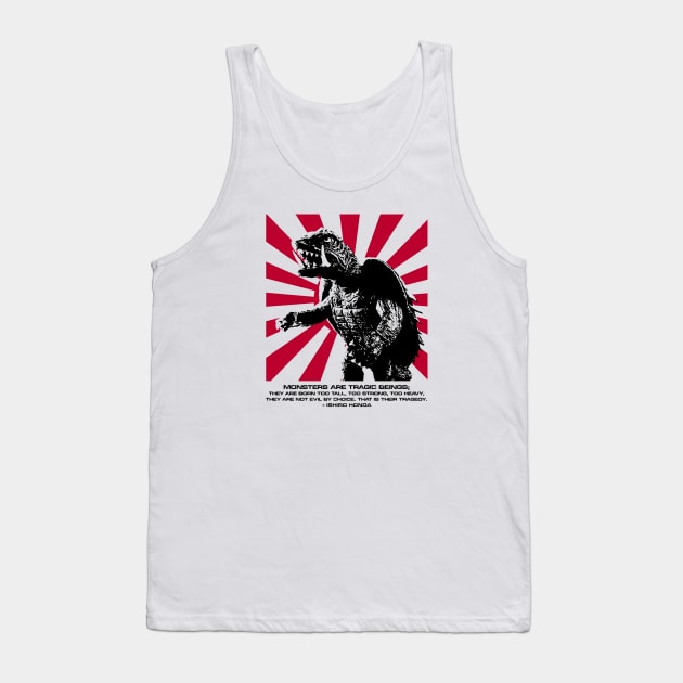 GAMERA - tragic figures Tank Top by KERZILLA